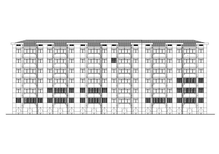 现代住宅改造资料下载-[杭州]市中心老旧小高层住宅改造建筑施工图（2015年图纸）