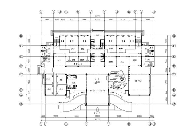 高层酒店建筑设计方案施工图