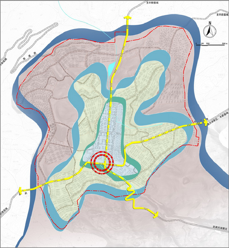 [重庆]丰都县厢坝老场镇旅游集镇城市设计文本(同济)-城市规划-筑龙
