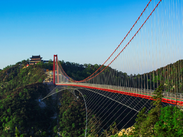 人行景观桥悬索桥施工组织设计方案资料下载-67篇悬索桥梁施工资料合集！