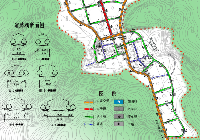 [广西]乐业县花坪镇总体规划图纸（2010-2025）_4