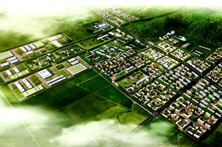 市县总体规划图纸资料下载-[黑龙江]共青农场概念总体规划与城市设计文本