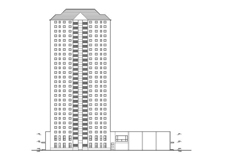 [湖南]长沙华银园高层住宅居住施工图_4