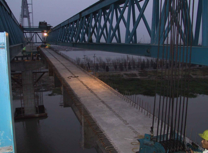 预应力混凝土t梁预制及安装施工工艺