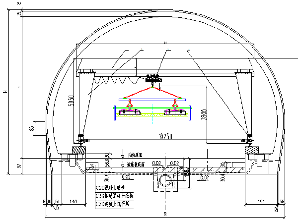 无砟轨道轨排框架CAD资料下载-CRTSⅠ型双块式无砟轨道轨排框架法施工