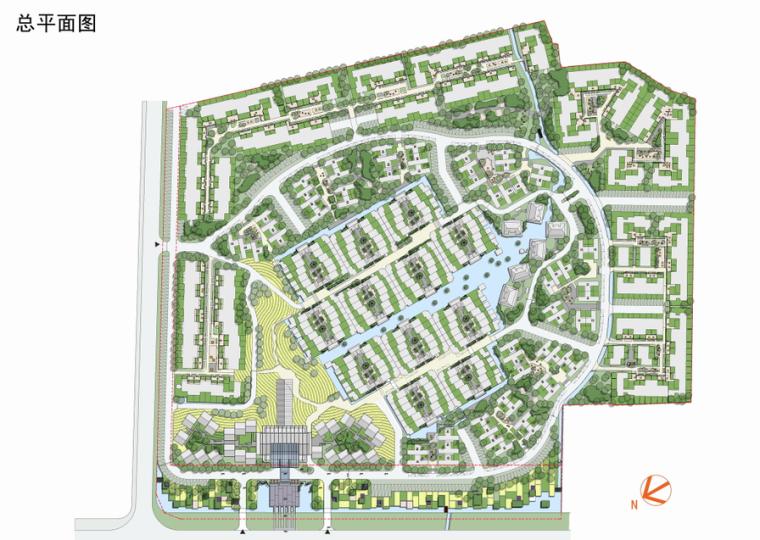 [内蒙古]青城居住区景观方案文本+CAD-知名景观公司_5