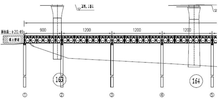 特大桥桥墩栈桥及钻孔平台专项施工方案_3