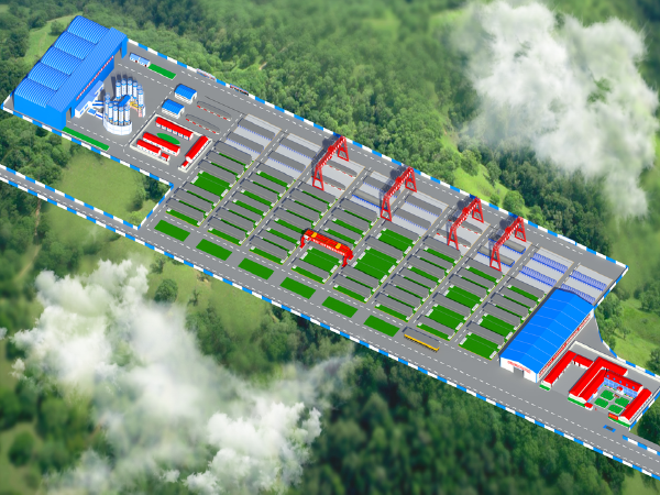 公路工程梁场布设图资料下载-新建铁路站前工程制梁场钢筋场建设方案