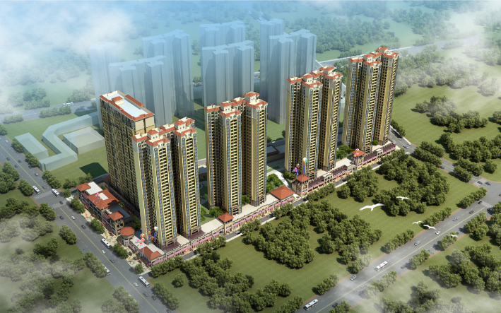 新中式公共建筑文本资料下载-[南宁]现代风格住宅建筑方案文本 （JPG+CAD）