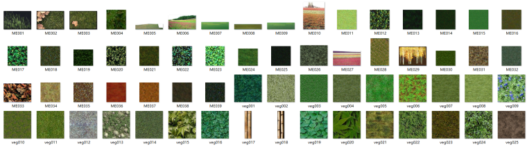 液压喷草植灌防护施工资料下载-109张草平，花图片素材