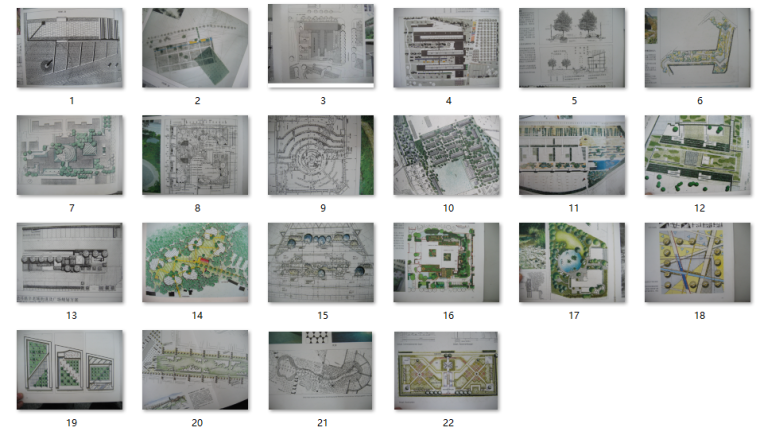 风景园林手绘平面图（38张）_2