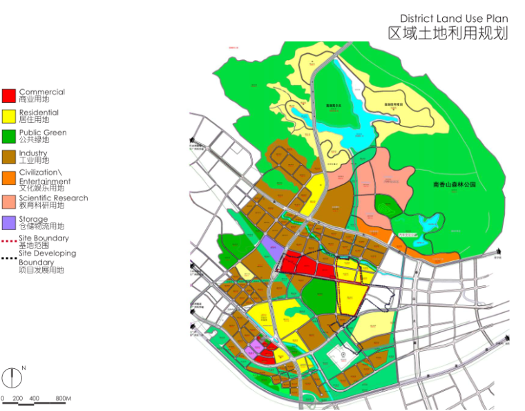 城市规划经营城市资料下载-[广东]增城景东国际城市规划景观方案文本