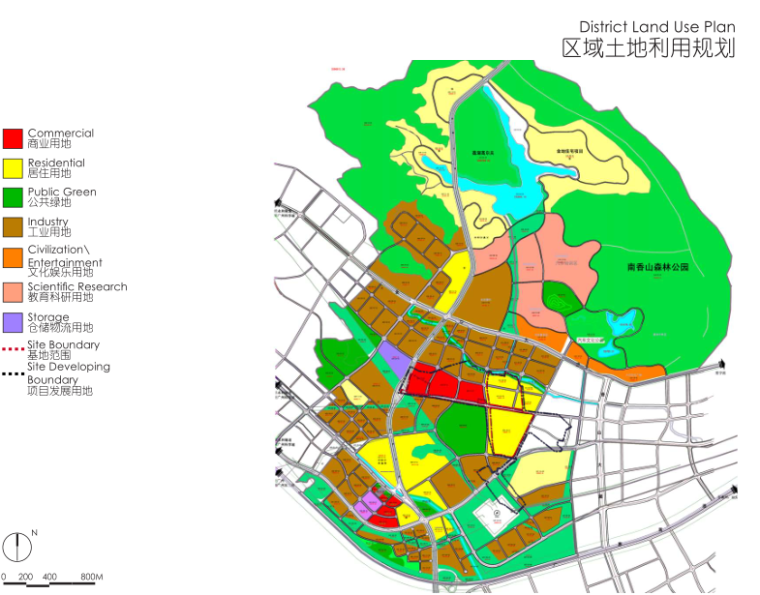 温哥华城市规划资料下载-[广东]增城景东国际城市规划景观方案文本