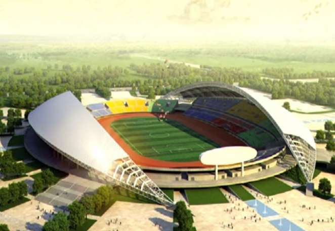 国家体育馆结构设计资料下载-马拉维国家体育场结构设计