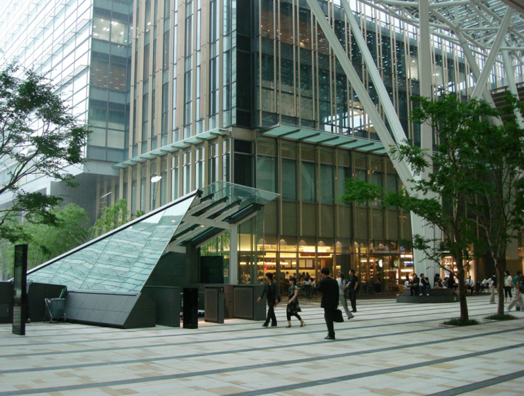 AECOM城市综合体景观资料下载-商业类景观案例研究-日本城市综合体案例
