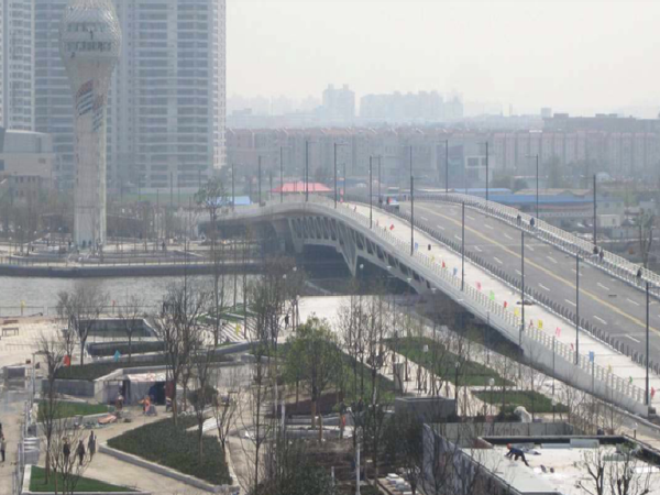 上海天文馆钢结构设计资料下载-港口双层钢桁架连续梁主桥钢结构设计