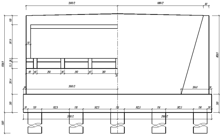 309.064米刚架拱桥施工图_9