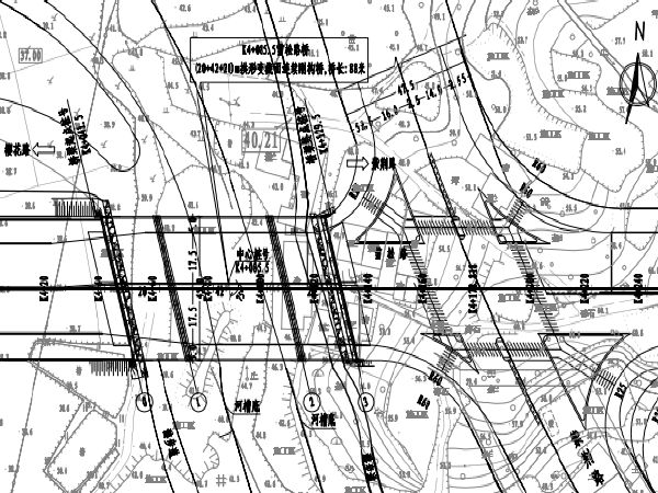 桥梁隧道CAD图纸资料下载-​拱形变截面连续刚构桥梁图纸(PDF和CAD)