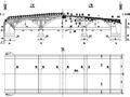 72米空腹式钢筋混凝土连孔板拱桥图纸
