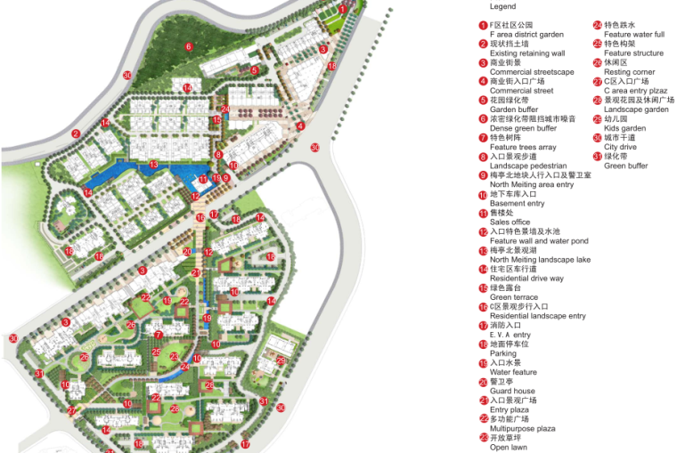 公共庭院景观设计资料下载-[福建]大儒世家三期景观设计方案文本-知名景观公司