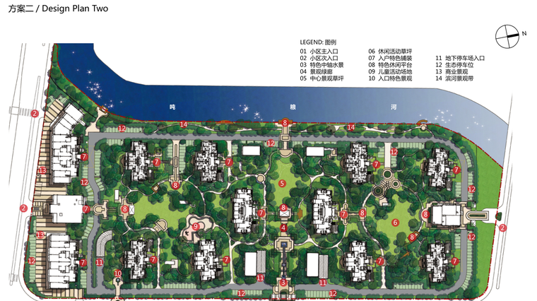 [江苏]南京苏宁居住区景观方案文本-新古典_9