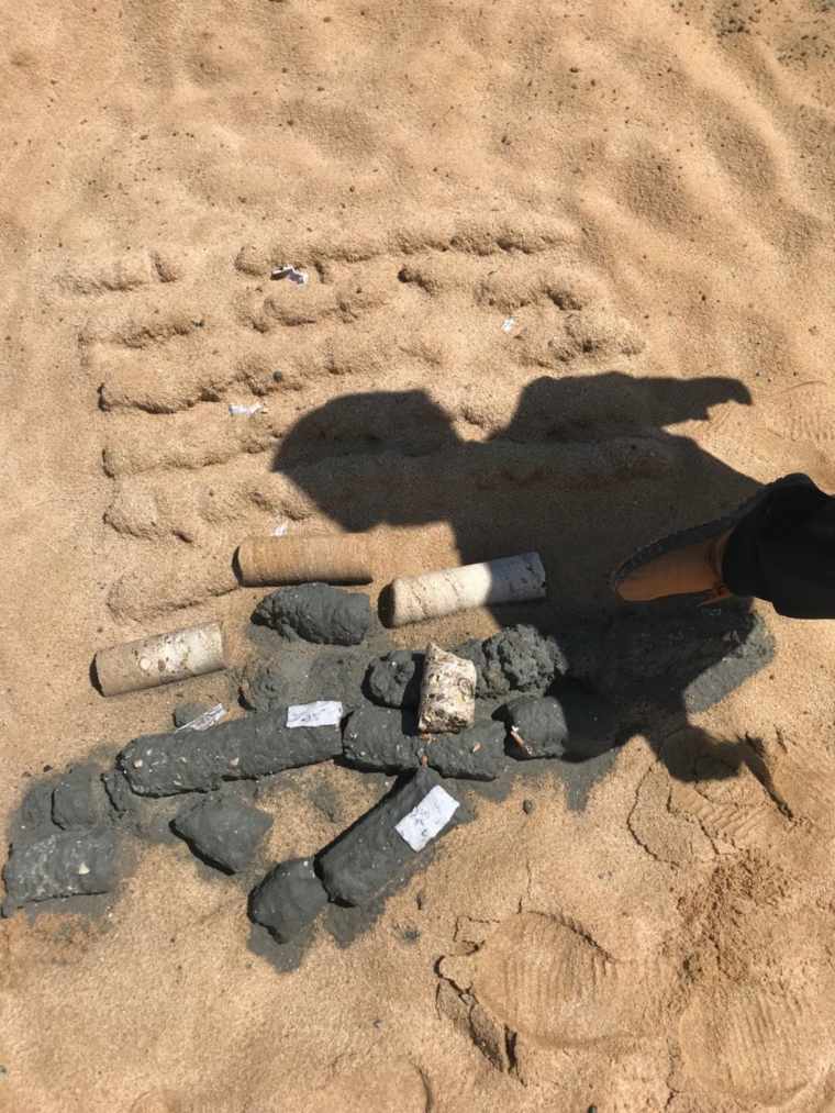 潜孔锤钻进技术资料下载-​ 大口径潜孔锤在软沙硬海滩岩地质中的应