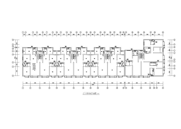 7层古建住宅设计资料下载-新疆某7层住宅水暖设计