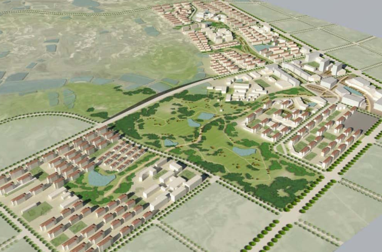 园林项目方案文本资料下载-[湖北]武汉健康城项目规划概念方案文本