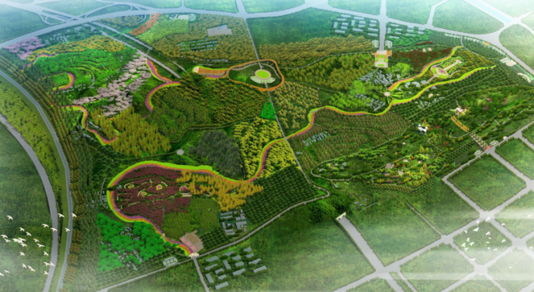 公园景观提升改造案例资料下载-[河南]洛阳周山生态森林公园景观提升规划