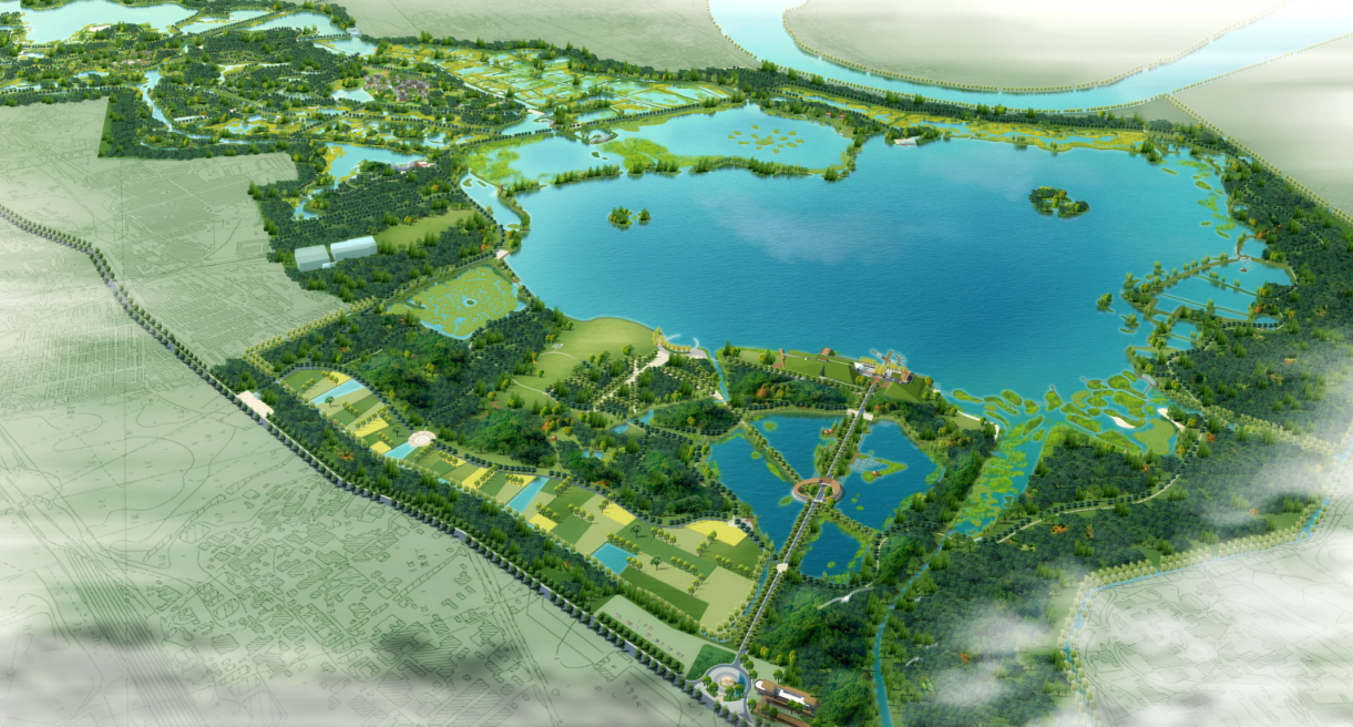 大邑县湿地公园规划图图片