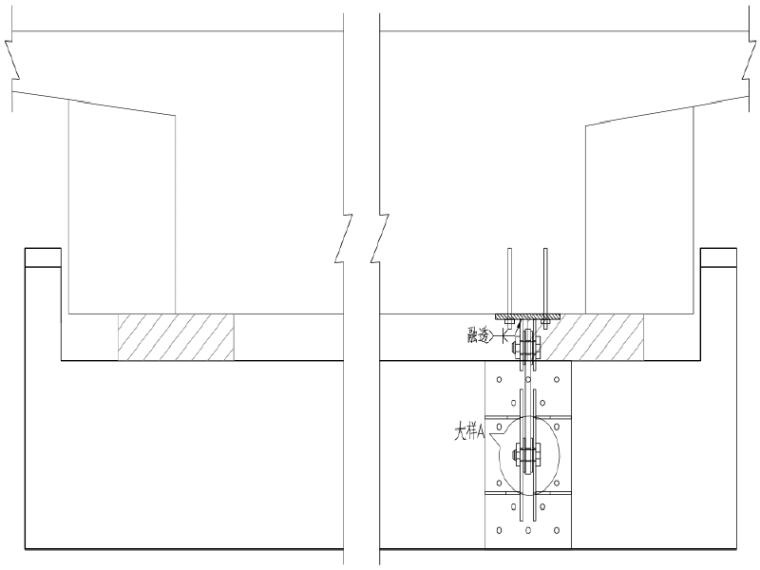 独柱墩桥倾覆设计案例资料下载-独柱墩连续箱梁桥横向抗倾覆加固方案设计