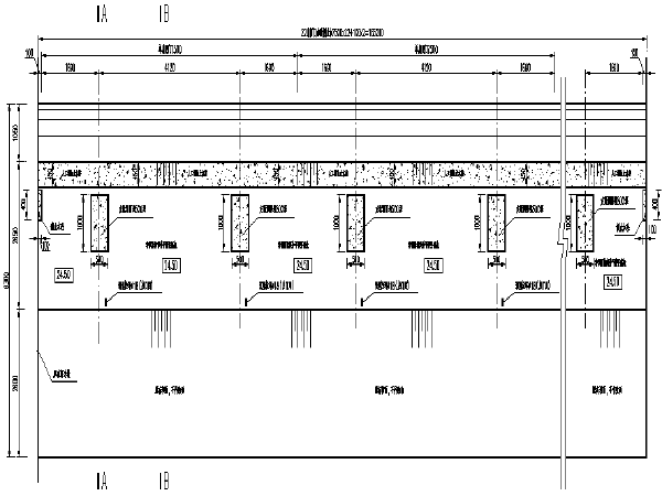 人行桥cad图资料下载-跨河人行桥养护加固图纸含标文件清单控制价