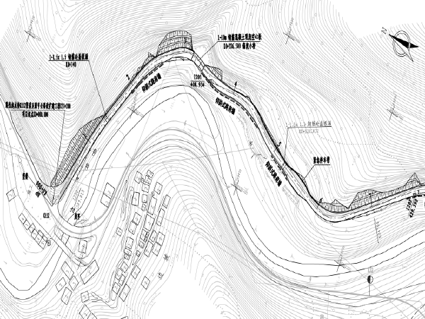 四级公路路基断面图资料下载-二级公路(老路改建及新建路基工程)设计图纸