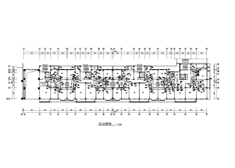 17层机房办公资料下载-某13层商住综合楼空调机房施工图