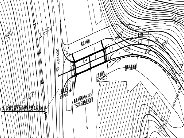 贵州桩基设计资料下载-[贵州]省道大板桥重新选址改造设计施工图纸
