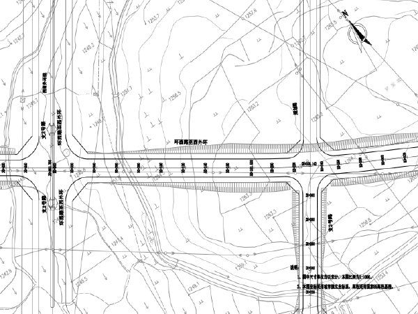 城市路设计资料下载-城市外环路及支线道路建设工程施工图纸