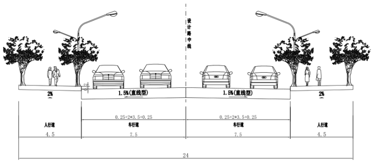 城市外环路及支线道路建设工程施工图纸_3