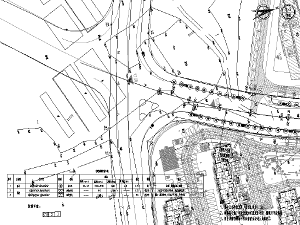 市政主干道初步设计图纸资料下载-公园配套道路及市政管线工程初步设计图纸
