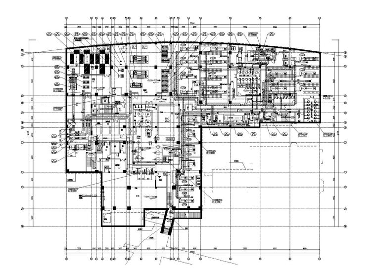 贵宾接待施工图资料下载-瑞金宾馆新接待楼暖通施工图