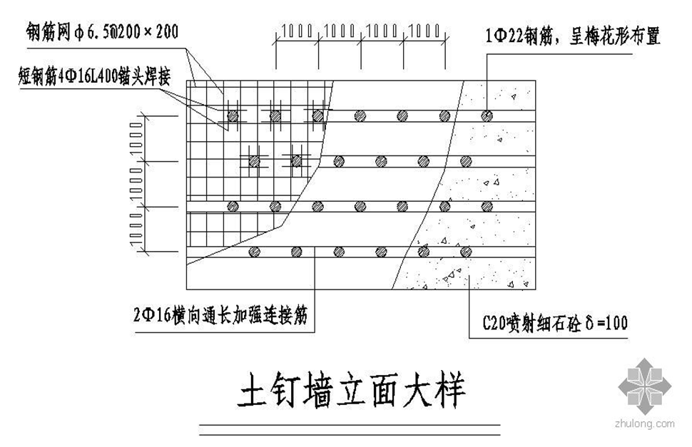 [分享]你想要的干活,土钉墙设计计算!