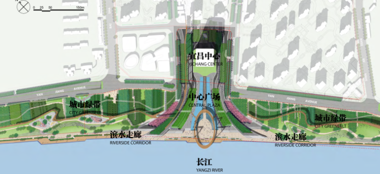 [江苏]中央商务区滨江住宅区景观设计方案_13