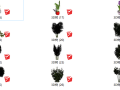 240种植物模型3D树（16-30）