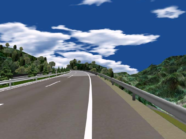 纬地道路主线设计资料下载-纬地道路实时漫游系统教程(Hint VR V2.X)