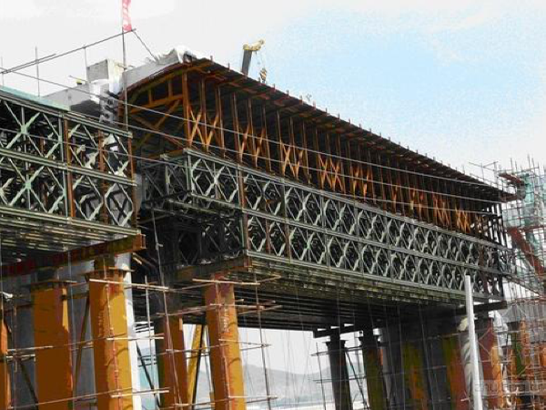 高大模板体系资料下载-大桥立交工程高大模板支撑体系专家评审会