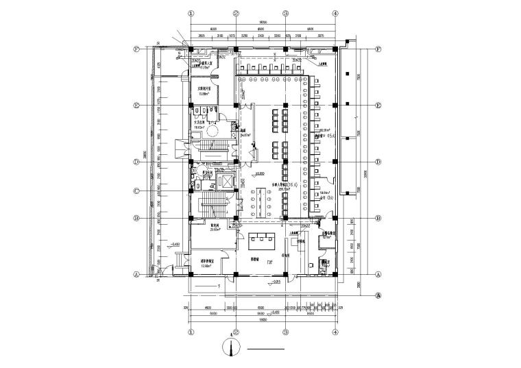 新风系统施工图cad资料下载-某办公楼多联机及新风系统图纸