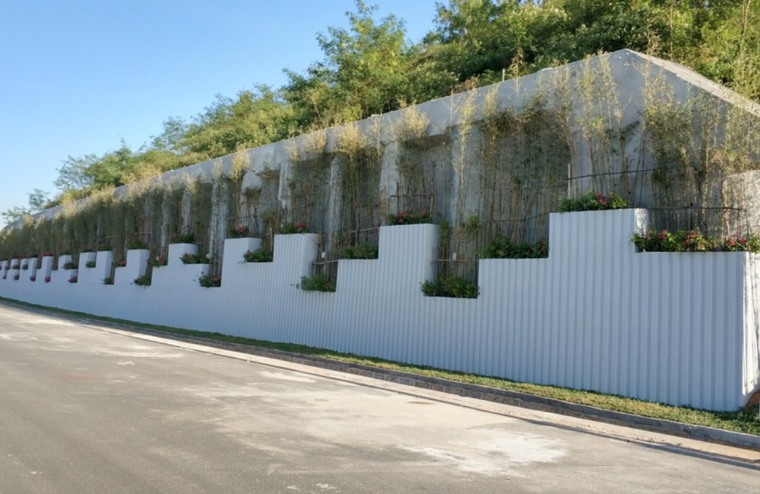 [分享]挡墙效果图