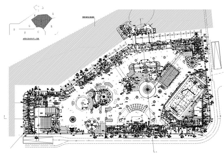 游乐园规划图DWG资料下载-南京某游乐园项目暖通施工图（游乐园暖通）