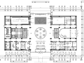 [天津]-知名地产翡翠大道售楼处施工图+效果图