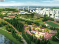 [河南]大型滨水景观生态廊道规划设计方案