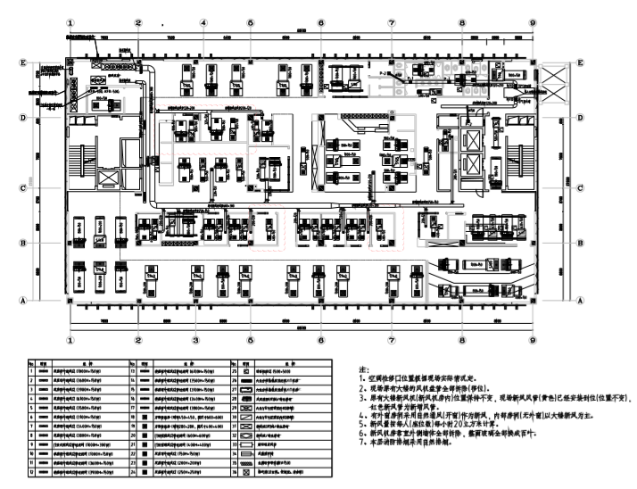 武汉城市总体规划图资料下载-武汉市地铁大厦暖通施工图